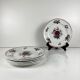 Set of 6 flat plates "Agreste", Sarreguemines, late 20th century, Pyroblan