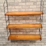 Wooden floor 1950 tomado style, String, 83x20x64. Superb condition, of course some trace use, very b