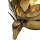 Mid-century Modern brass deers centerpiece / bowl, France 1970s