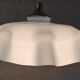 Suspension en verre opalin bleu ciel - mid.XXeme