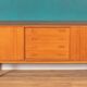 Retro Teak Danish 1960s Long Mid Century Sideboard By Clausen & Søn Denmark