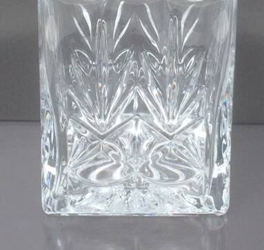 Val Saint Lambert style carafe. Vintage. New