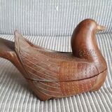 Old wooden bird