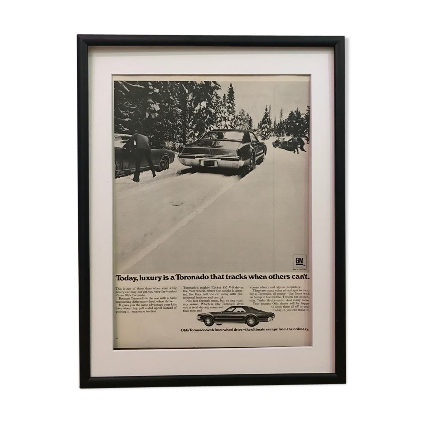 Vintage general motors add from early 1970