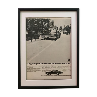 Affiche General Motors années 1970