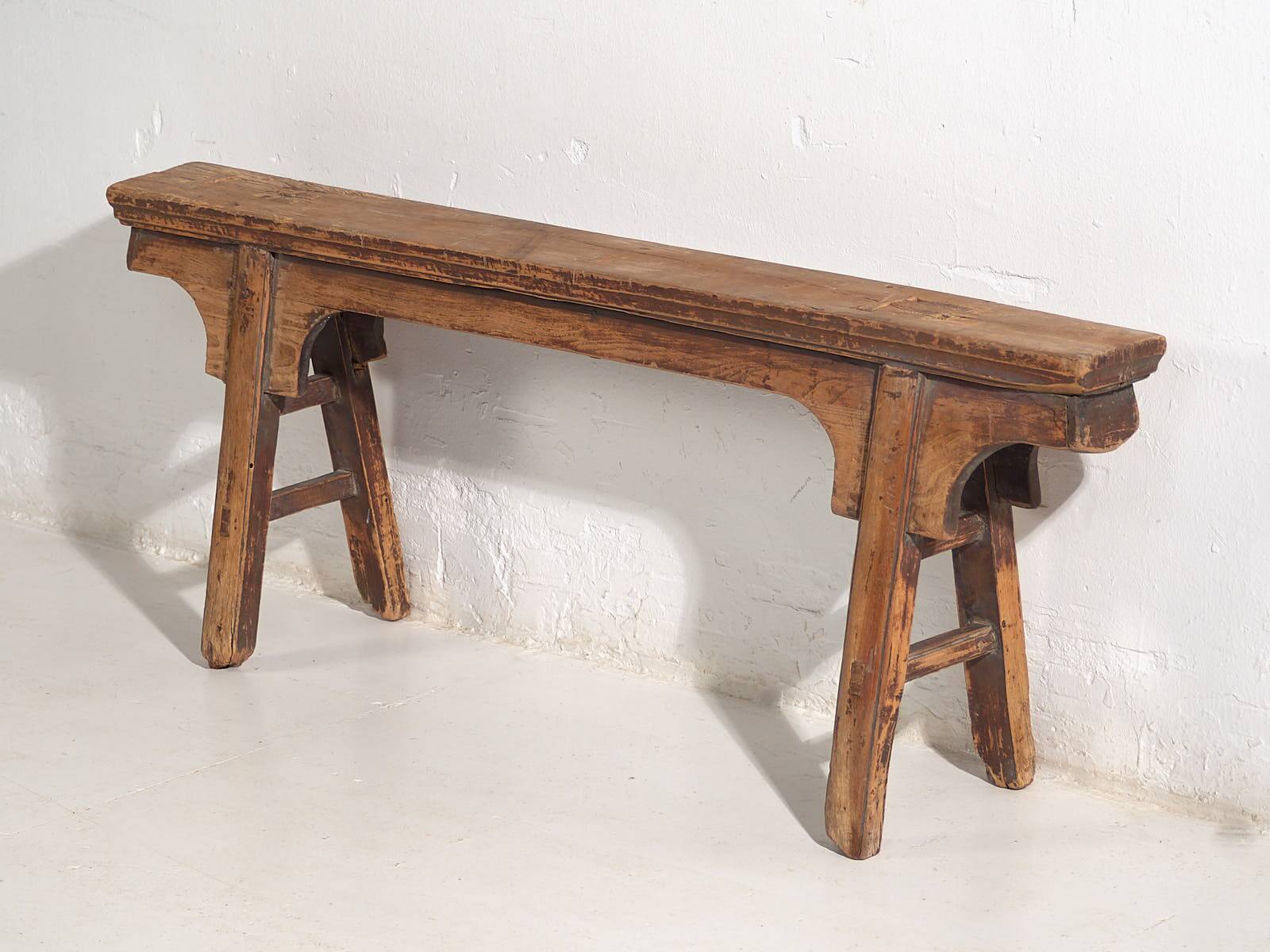 Antique Wabi Sabi Style Bench (c.1870)