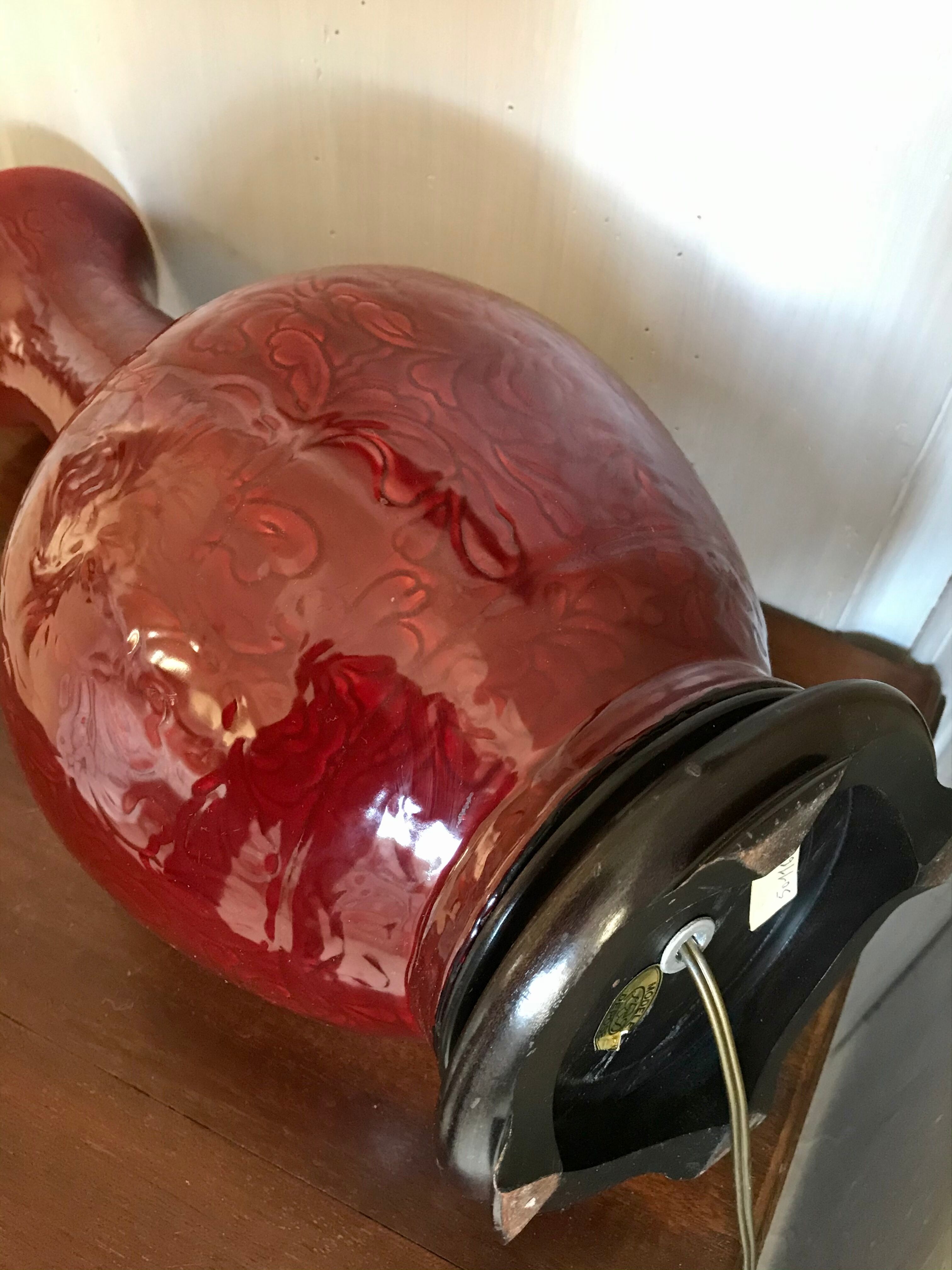 Vintage ceramic lamp