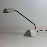 Functionalist geometrical desk lamp, France 1950s