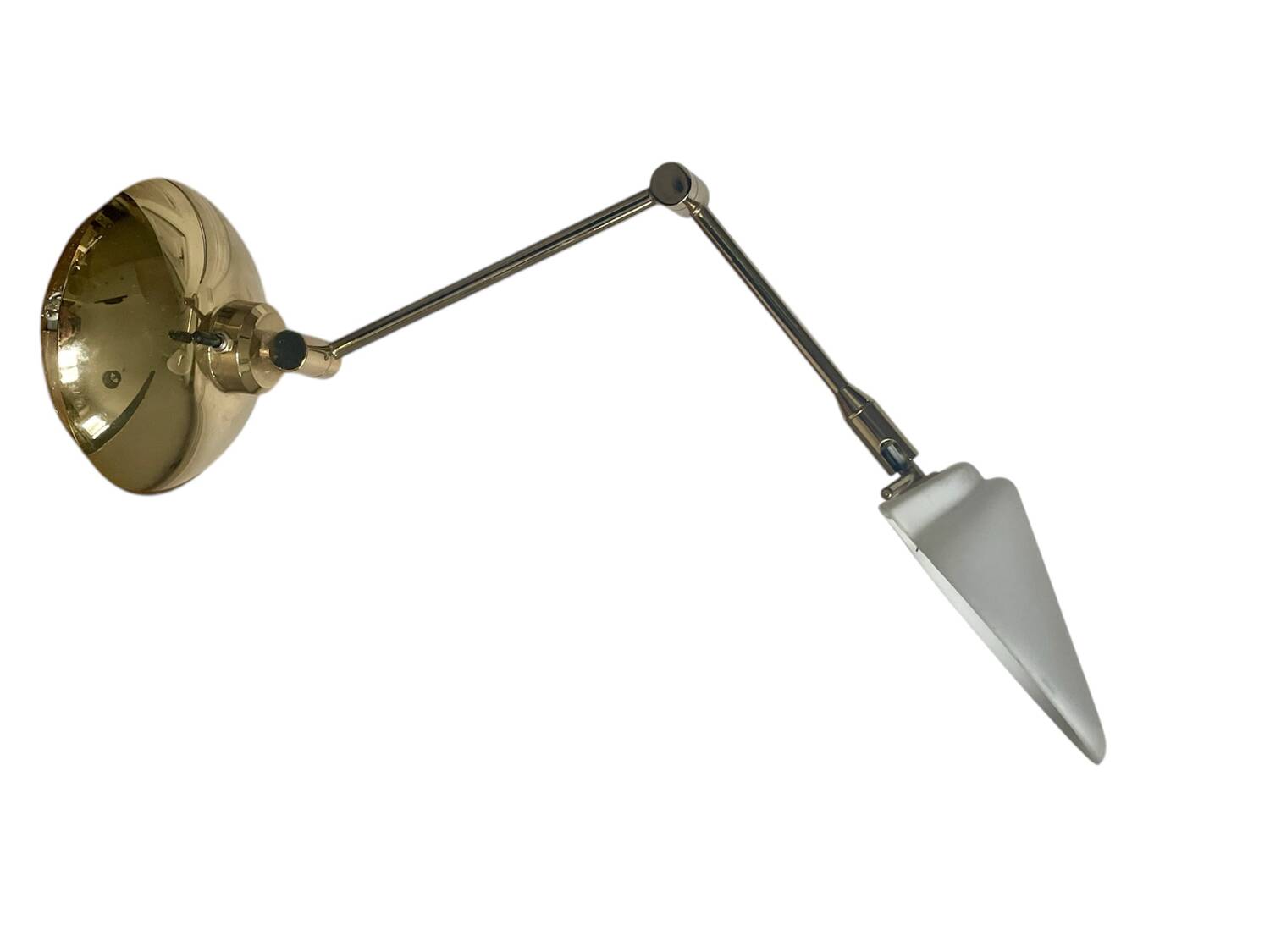 Fase vintage articulated arm wall light