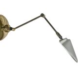 Fase vintage articulated arm wall light