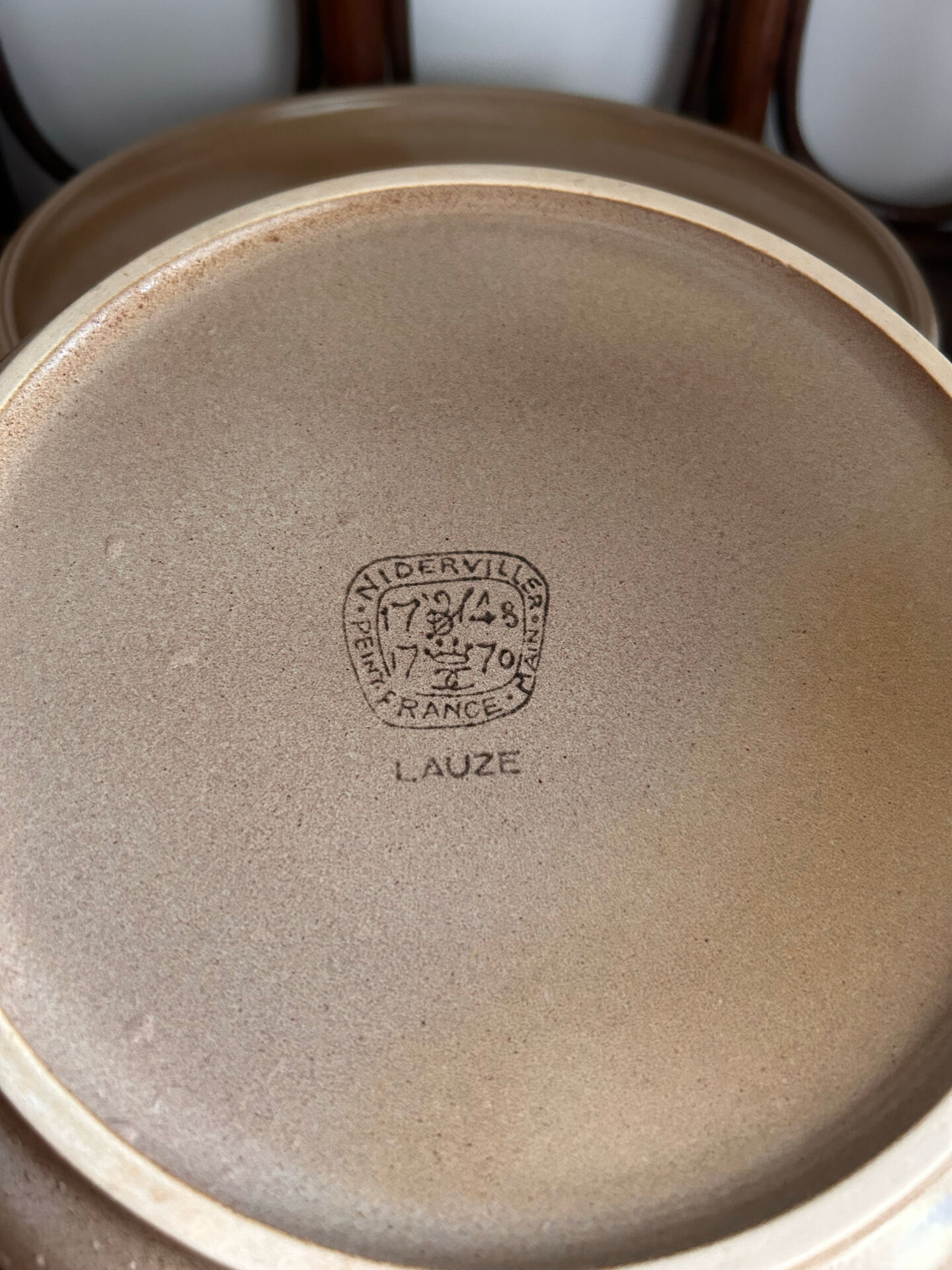 Assiettes Niderviller