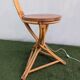 Vintage rattan and bamboo floor lamp, 1960s