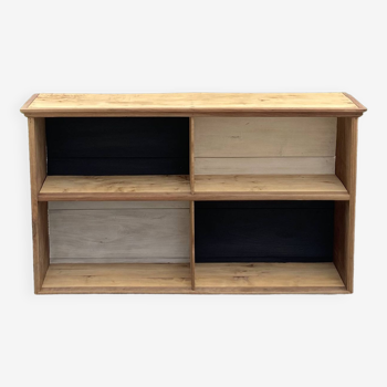 Old walnut and chestnut shelf