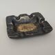 Brutalist bronze ashtray or pocket tray / 70s / vintage / artisanal work / Mid-Century / France / 20th century