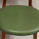 Green skai unicorn chair
