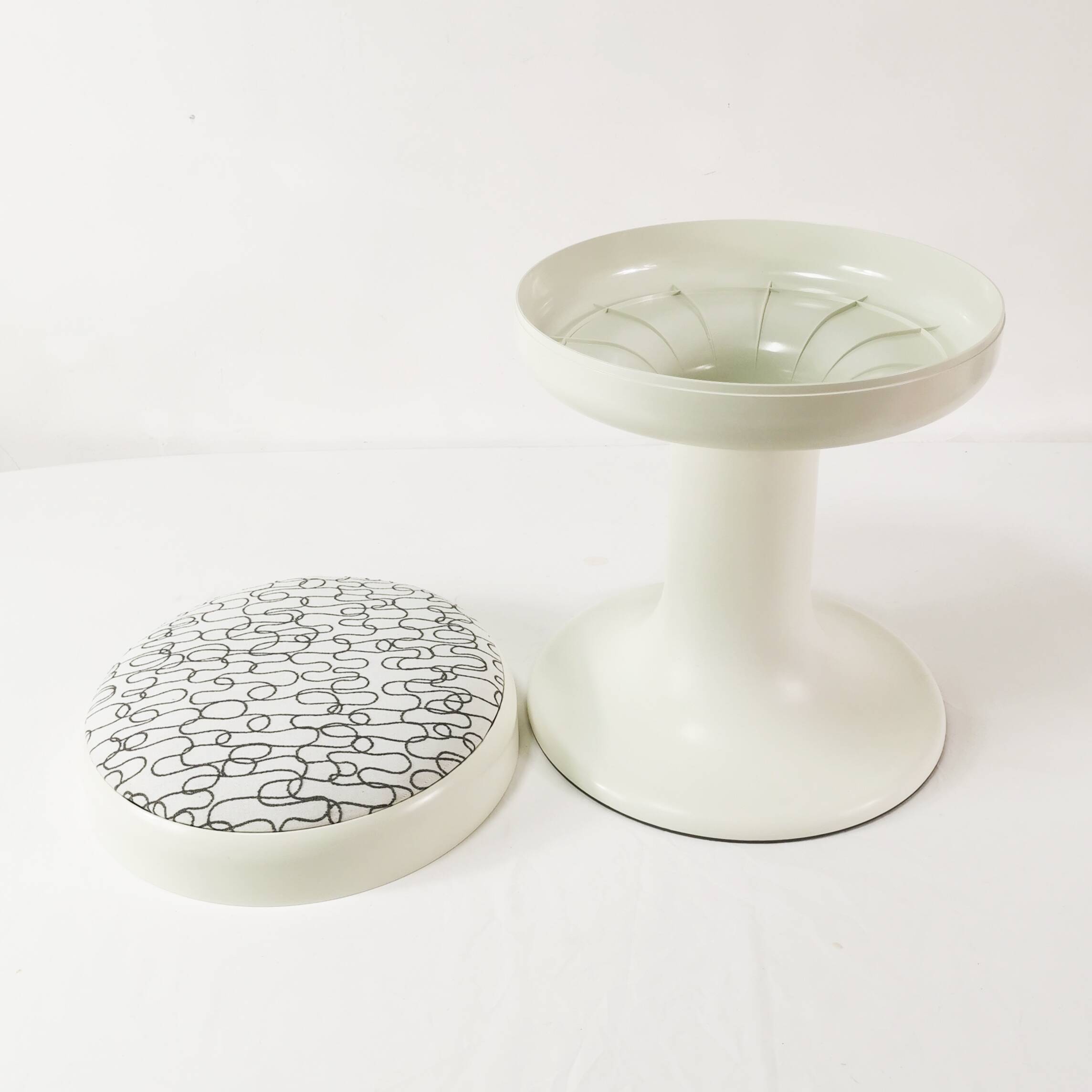 Space Age Stool, Isoklepa, Germany, 1970s