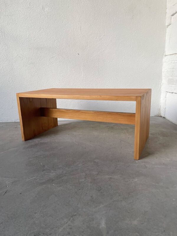 Table basse pin Maison Regain
