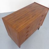 Danish Teak Chest of Drawers, 1960s
