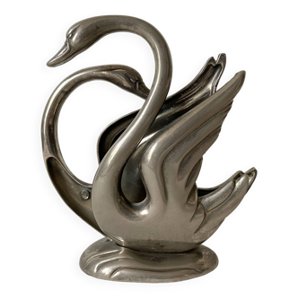 Swan mail or napkin holder, 80s