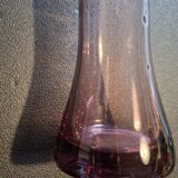 Artisanal violet vase