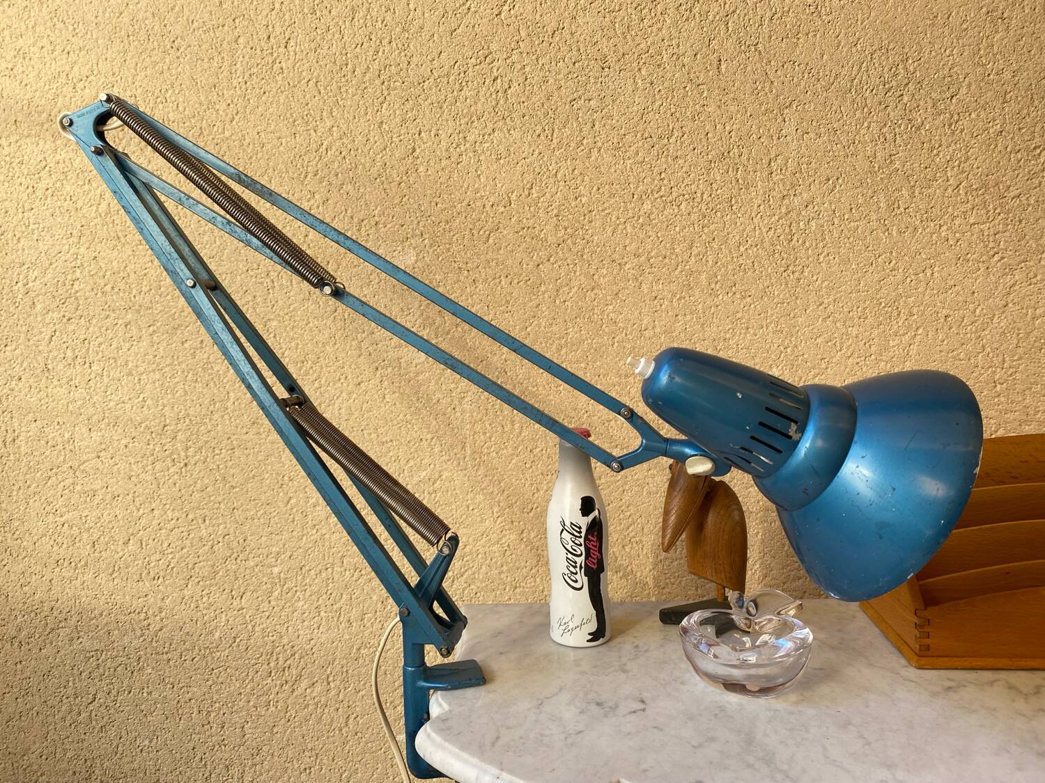 Febo 55 Scandinavian design architect desk lamp, vintage 70s