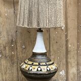 G Pelletier ceramic lamp
