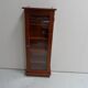 Antique oak display cabinet