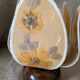 Vintage stoneware lamp