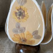 Vintage stoneware lamp