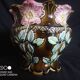 Gustave de Bruyn, Fives/Lille workshop - Pair of slip-cast planters
