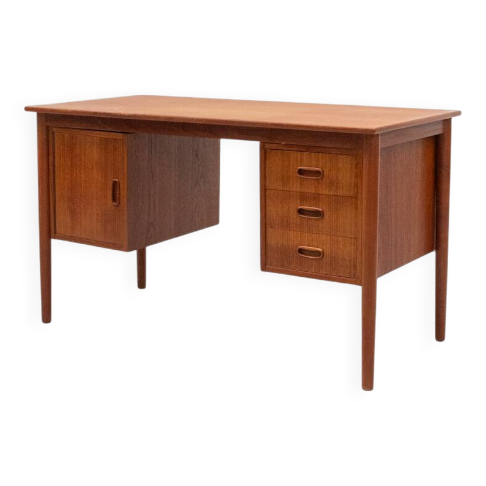 Bureau danois en teck des années 1960