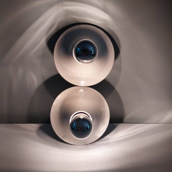 Pair of "Teti" wall lights Vico Magistretti, Artemide