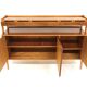 Enfilade scandinave en acajou et en hêtre Suède, 1960