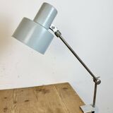 Grey Industrial Factory Office Desk Lamp from Elektrosvit, 1970s