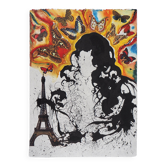 Salvador dali: paris, sncf (butterfly suite small model), original lithograph