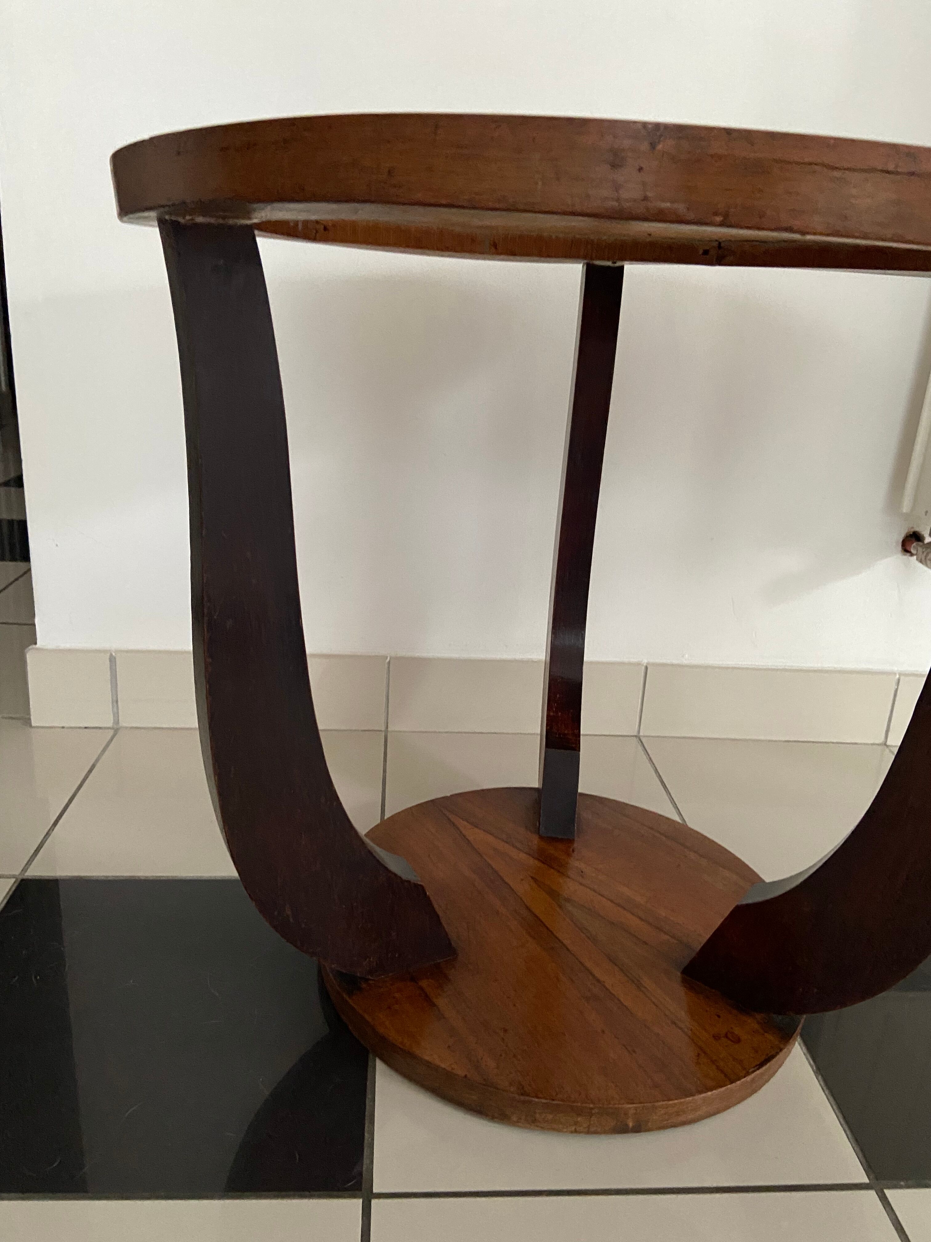 Art Deco pedestal table