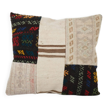 Housse de coussin turque vintage 46x51 cm