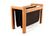 Porte-revues Salling en teck avec cuir