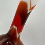 Vase opaline flammée