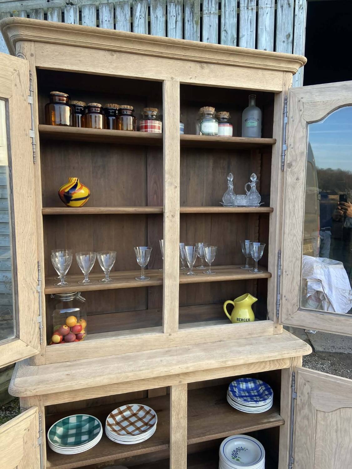 Buffet / sideboard in raw wood