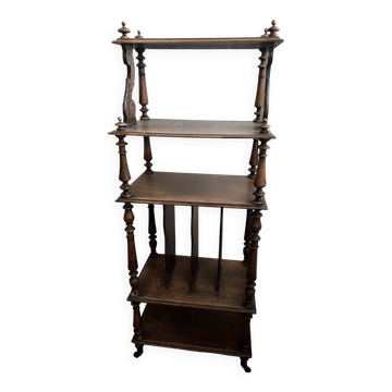 Meuble étagères mobile