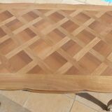 Extendable walnut table Louis XV style – Totally restored