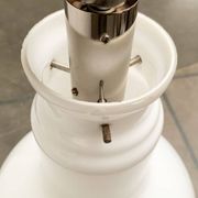 Swiss Minimalist Space Age Pendant Lamp by Temde, 1960s