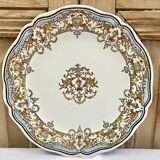 6 dessert plates dessert Gien the children at the press Dionysos 1938/1960