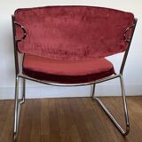 Velvet armchair, 1970