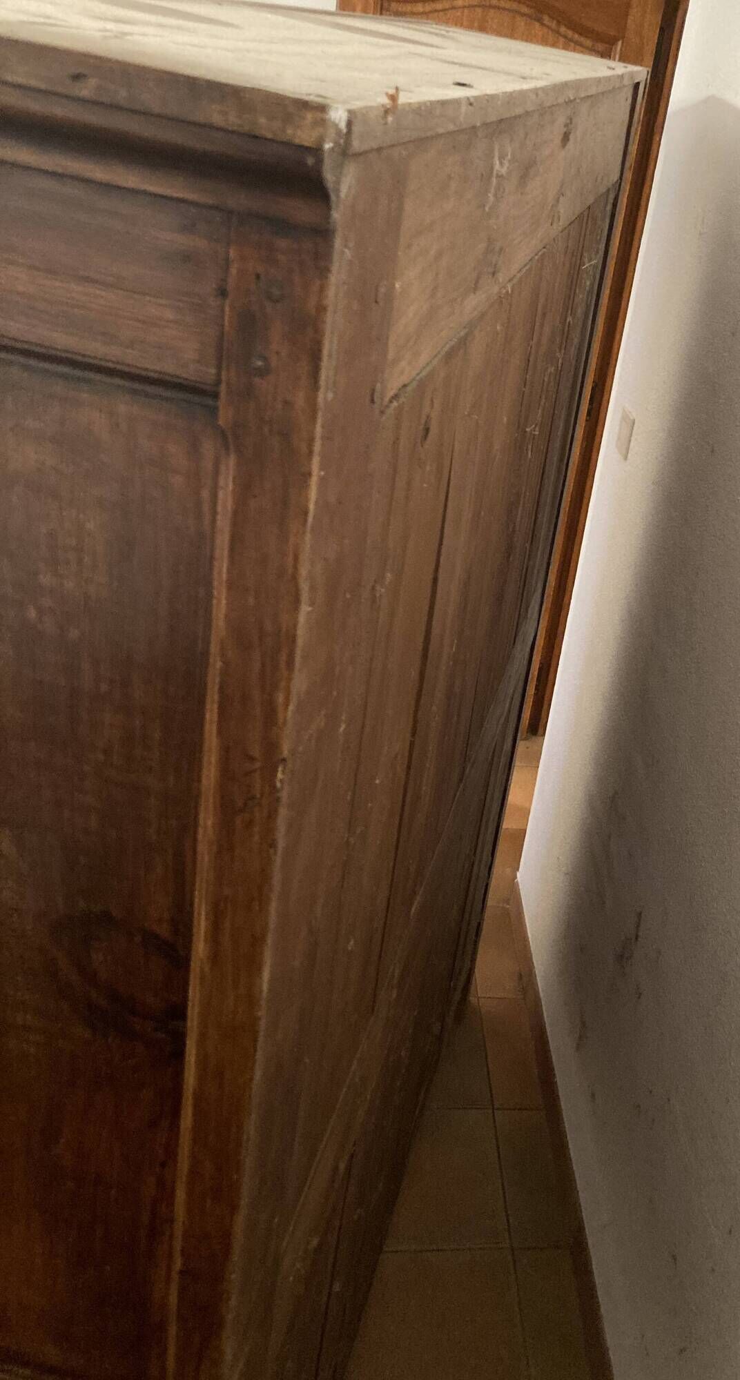 Antique library or large dresser - late 19th century - 167 x 187 x 34