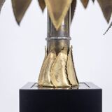 Maison Jansen style . Palmier lamp in gilded brass. 1970s. LS4506587Y