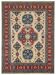 Tapis Oushak en laine noué à la main turc 268 cm x 358 cm