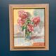 Original Swedish Oil On Canvas – “Bloomer” By Ture Peterson