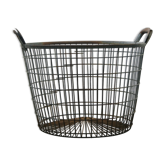 Panier en métal du milieu du siècle de Boco, années 1960